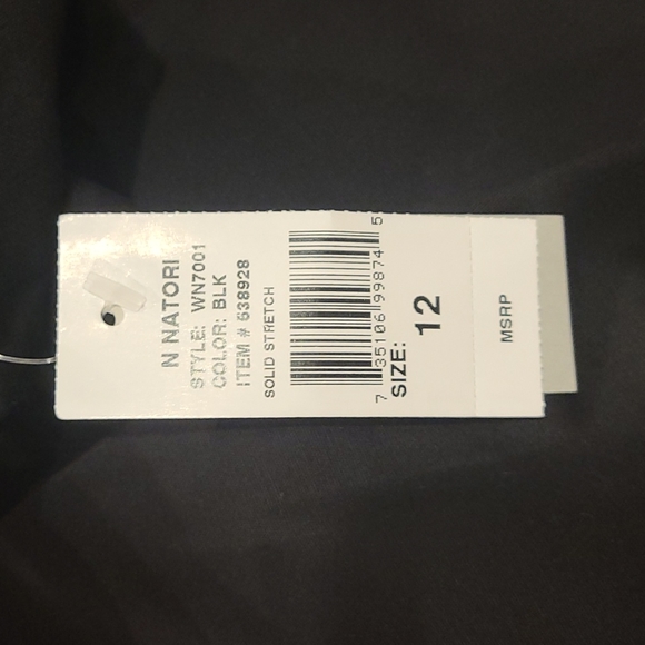NWT Natori classic blk dress pants - Picture 4 of 6